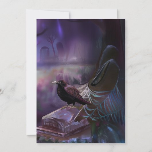 Hoedown Throwdown, Halloween dansfeest Kaart (Achterkant)