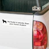 Hoedrijvende bumper bumpersticker (Op Truck)