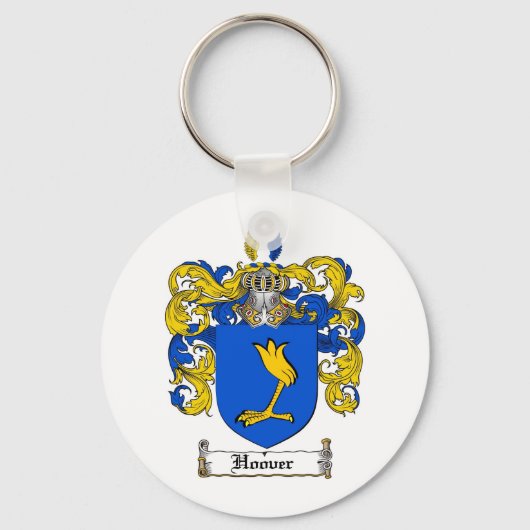 HOEFFAMILIE - HOOGKOAT VAN WAPENS SLEUTELHANGER (Voorkant)