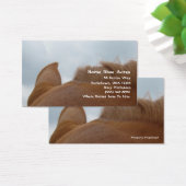 Hoefijzer Acres Sorrel Horse Visitekaartjes (Bureau)