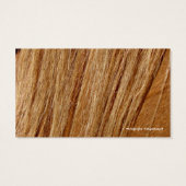 Hoefijzer Acres Sorrel Mane Visitekaartjes (Achterkant)