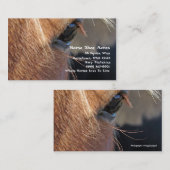 hoefijzer Acres Visitekaartje (Voorkant / Achterkant)