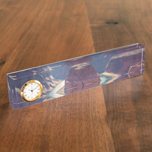 Hoefijzer Arizona Bendemander Colorado Naambordje (Zijkant)