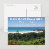 Hoefijzer Bay Beach, Bermuda Briefkaart (Voorkant / Achterkant)