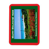 Hoefijzer Bay Beach, Bermuda Magneet (Verticaal)