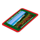 Hoefijzer Bay Beach, Bermuda Magneet (Linkerzijde)