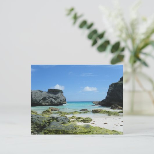 Hoefijzer Bay Beach Rocks Briefkaart (Staand voorkant)