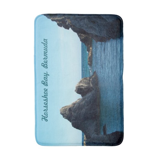 Hoefijzer Bay, Bermuda badmat (Voorkant Verticaal)