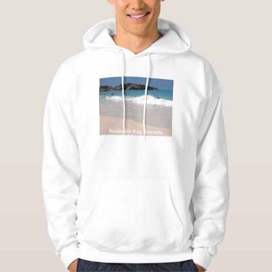 Hoefijzer Bay, Bermuda Hoodie (Voorkant)