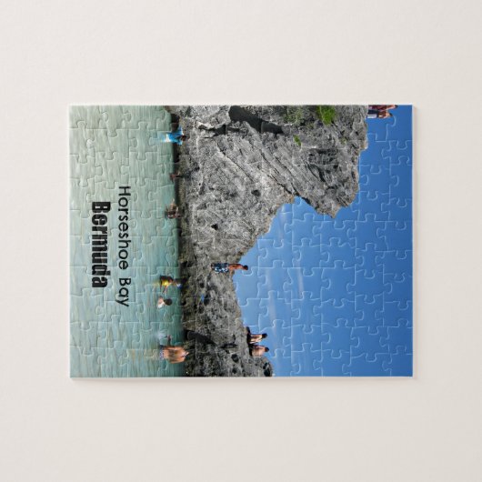 Hoefijzer Bay, Bermuda Legpuzzel (Horizontaal)