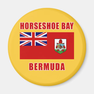 HOEFIJZER BAY Bermuda Tshirts, Gifts Magneet