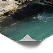 Hoefijzer Bay Rock Formations, Bermuda Poster (Hoek)