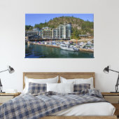 Hoefijzer Bay Vista Canvas Afdruk (Insitu (Slaapkamer))