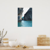 Hoefijzer Beach Bermuda Poster (Keuken)