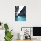 Hoefijzer Beach Bermuda Poster (Thuiskantoor)