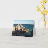 Hoefijzer Beach op de rotsen Kaart (Gele Bloem)