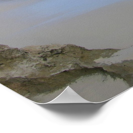 Hoefijzer Beach Poster (Hoek)