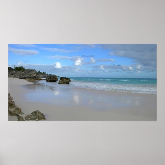 Hoefijzer Beach Poster (Voorkant)