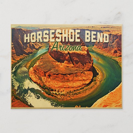 Hoefijzer Bend Arizona Briefkaart (Voorkant)