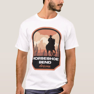 Hoefijzer Bend Arizona Desert Cowboy T-shirt