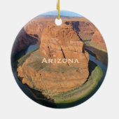 Hoefijzer Bend Arizona Design Ornament (Achterkant)