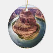 Hoefijzer Bend, Arizona Keramisch Ornament (Links)