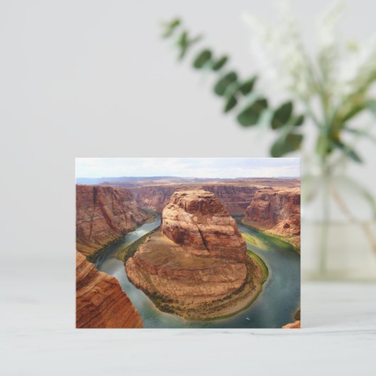 Hoefijzer Bend, Arizona Photo Briefkaart (Staand voorkant)