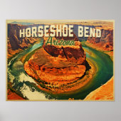 Hoefijzer Bend Arizona Poster (Voorkant)
