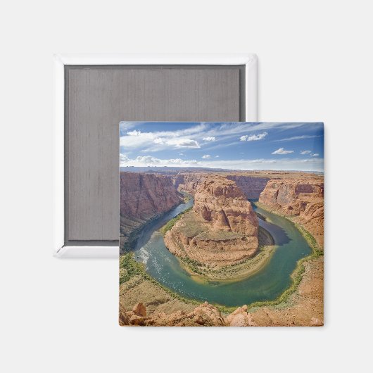 Hoefijzer Bend, Arizona, Verenigde Staten Magneet (Voorkant / Achterkant)