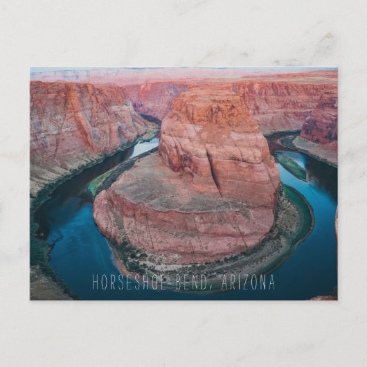 Hoefijzer Bend, Briefkaart Arizona (Voorkant)