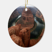 Hoefijzer Bend, Colorado Arizona Keramisch Ornament (Links)
