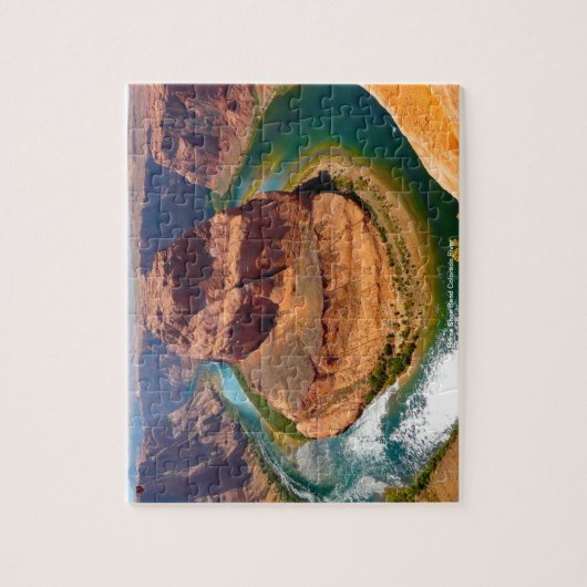 Hoefijzer Bend Colorado Jigzaag Puzzle Legpuzzel (Verticaal)