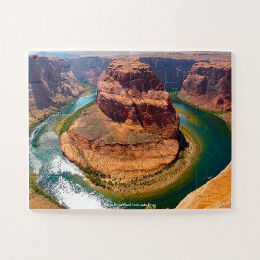 Hoefijzer Bend Colorado Legpuzzel (Horizontaal)