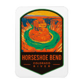 Hoefijzer Bend Colorado Magneet (Verticaal)