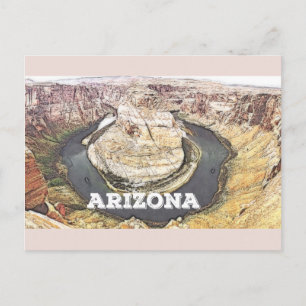 Hoefijzer Bend - Grand Canyon - Arizona Briefkaart