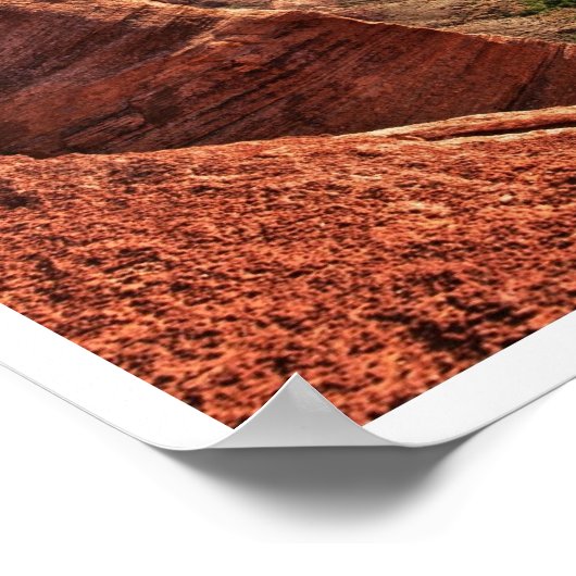 Hoefijzer Bend Grand Canyon Poster (Hoek)