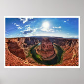 Hoefijzer Bend Grand Canyon Poster (Voorkant)