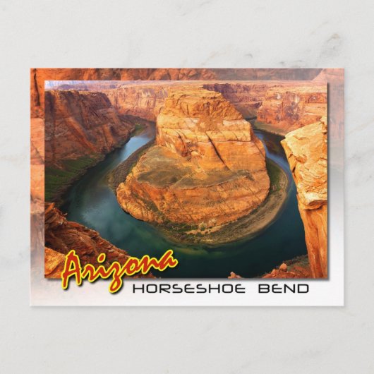 Hoefijzer Bend near Page, Arizona Briefkaart (Voorkant)