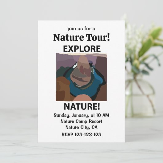 Hoefijzer Bend Ontdek Natuur Hoefijzer Bend Kaart (Staand voorkant)