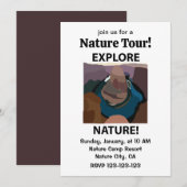 Hoefijzer Bend Ontdek Natuur Hoefijzer Bend Kaart (Voorkant / Achterkant)