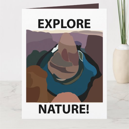 Hoefijzer Bend Ontdek Natuur Hoefijzer Bend Kaart (Voorkant)