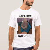 Hoefijzer Bend Ontdek Natuur Hoefijzer Bend T-shirt (Voorkant)