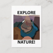 Hoefijzer Bend Ontdek Natuur Hoefijzer Bend Visitekaartje (Voorkant)