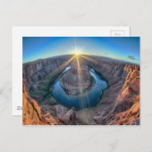 hoefijzer bocht arizona briefkaart (Voorkant / Achterkant)