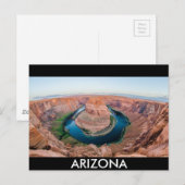 hoefijzer bocht arizona briefkaart (Voorkant / Achterkant)