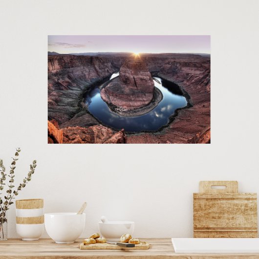 Hoefijzer bocht, Arizona Poster (Keuken)
