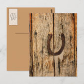 Hoefijzer Briefkaart (Voorkant / Achterkant)