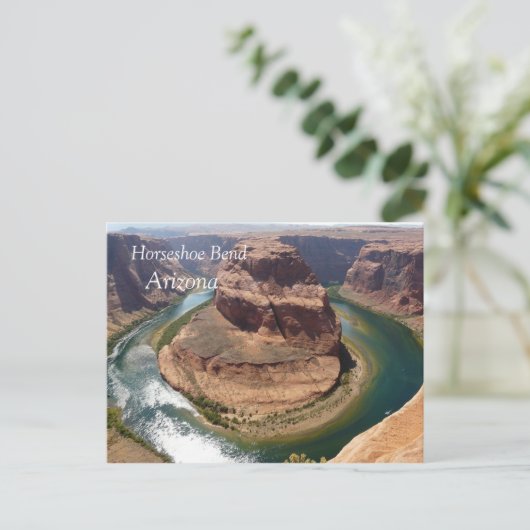 Hoefijzer Briefkaart (Staand voorkant)