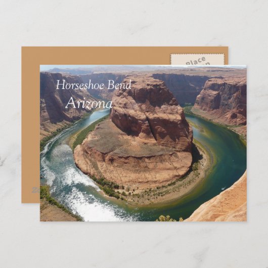 Hoefijzer Briefkaart (Voorkant / Achterkant)