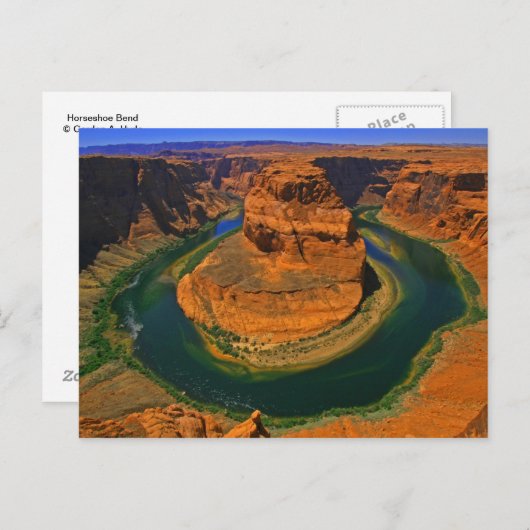 Hoefijzer BuigBriefkaart Briefkaart (Voorkant / Achterkant)